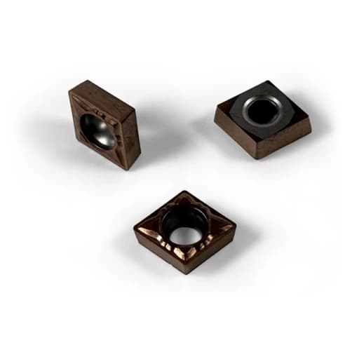 CCMT 060204 Wendeschneidplatte (PVD) zum Drehen von M-Werkstoffen, HW2, Sorte EH412D