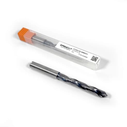 6.8mm Carbide Drill, 2 flutes, 5xD, Through Tool Coolant, 140°, 43mm LOC, Coated